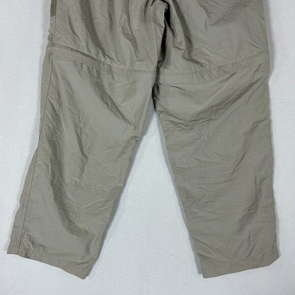 Columbia PFG Omni-Shade Convertible Pants Men's Medium Mesh Drawstring Hiking - Picture 12 of 16